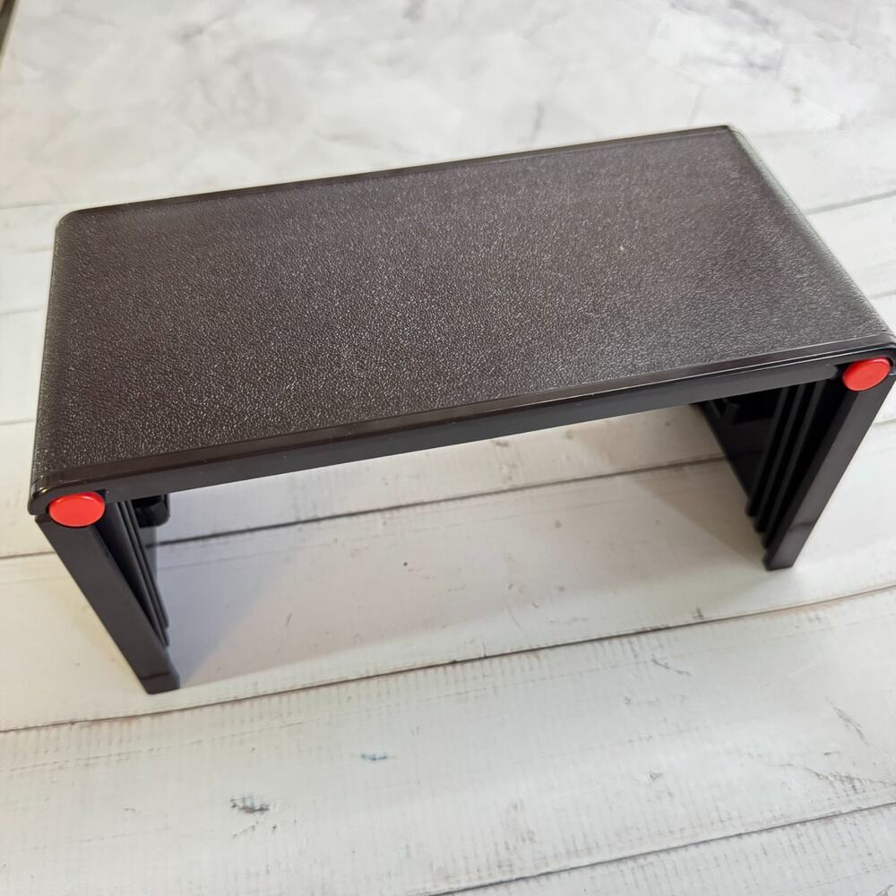 Vintage Back Relax Footrest Folding Portable Pocket Size Travel Pain Relief
